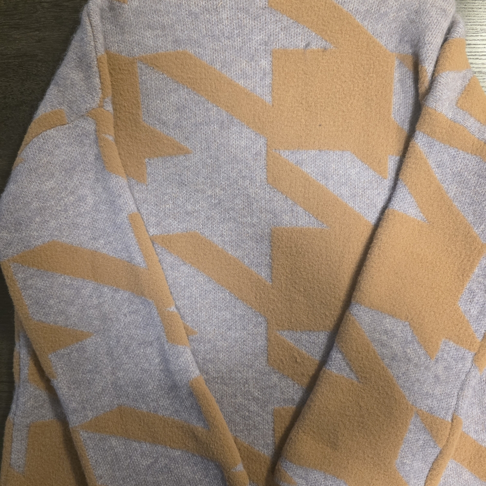Ann Taylor Gray and Violet Sweater